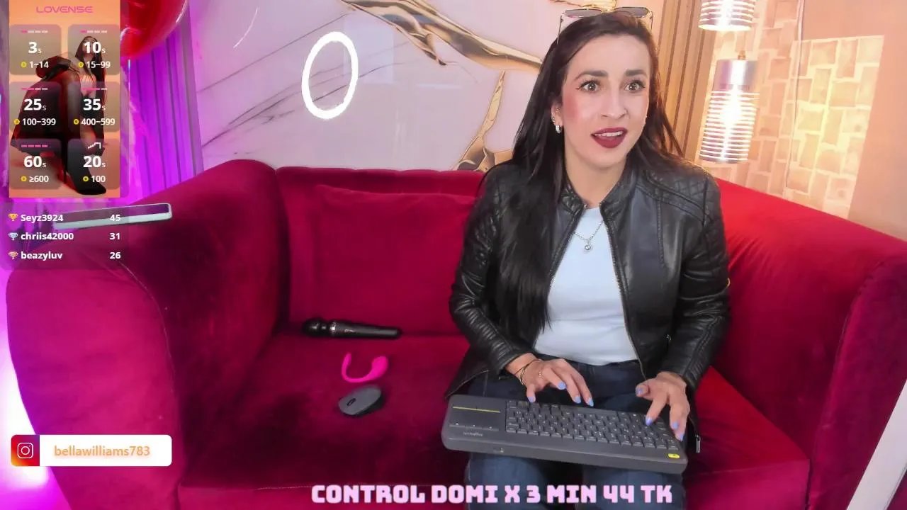 BellaWilliams on Cam4 