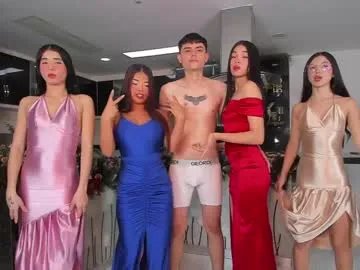 loving_ladies — CrazyGoal: 5some bisexual - Show tits all girls (NEW GIRL)(PVT IS OPEN) #18 #anal #lesbian #teen #new #bigcock #skynny #cum #squirt